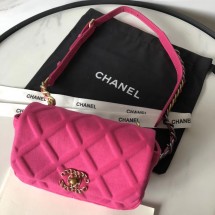 Knockoff Chanel 19 Bodypack AS1163 rose JK4175WW40