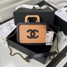 Knockoff Chanel Box Shoulder Bag AS2926 pink JK2702Lg61