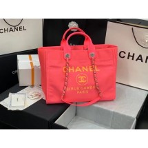 Knockoff High Quality Chanel Original large shopping bag 66941 pink JK3248FA65