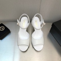 Knockoff High Quality Chanel SANDAL 18535-3 Heel 8CM JK5248Lg12