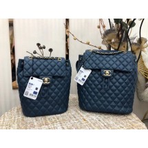 Replica Chanel Backpack Sheepskin Original Leather 83431 blue JK4020ij65