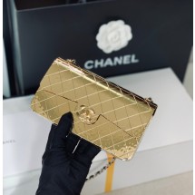 Replica Chanel Box Shoulder Bag C5691 gold JK2687SV68