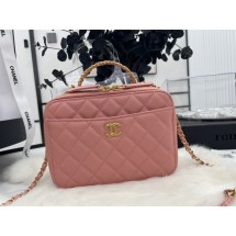 Replica CHANEL HANDBAG Grained Calfskin&Gold-Tone Metal AP3222 pink JK2453ec82