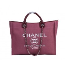 Replica Chanel Medium Canvas Tote Shopping Bag A02042 Rose JK1053YP94