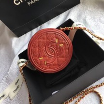 Replica Chanel Original Clutch with Chain A81599 red JK5008ec82