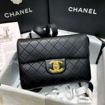 Replica Chanel Original leather Bag AS2655 Black JK3135Hd81