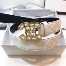 Replica Cheap Chanel Calf Leather Belt Wide with 32mm 56607 JK627QC68