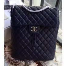 Replica Cheap Chanel Sheepskin Leather Backpack A91121 Royal JK57QC68