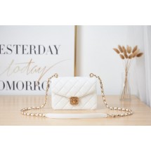 Replica Cheap Chanel SMALL FLAP BAG AS2840 white JK2854Mq48