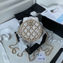 Best Quality Chanel Lambskin Shoulder Bag AP2685 white JK2461xb51