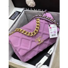 CHANEL 19 Flap Bag AS1161 Lavender JK4241bm74