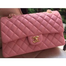 Chanel 2.55 Series Flap Bag Pink Original Leather A01112 Gold JK670fH28