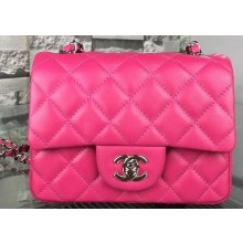 Chanel Classic Flap Bag Original Sheepskin Leather A5171 Rose JK490DI37