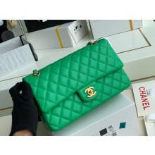 Chanel Flap Shoulder Bag Original Sheepskin leather A1112 Green JK3528ED90