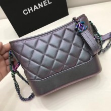 Chanel Gabrielle Shoulder Bag Original Sheepskin Leather A91810 Grey JK5662sf78