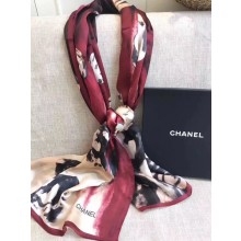 Chanel Scarf C1765 Red JK944fo19