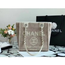 Chanel small Shopping bag A66940 Cream JK3033vm49