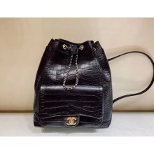 Cheap Chanel Original Leather Backpack AS0800 Black JK4506sJ42