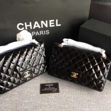 Fake Chanel 2.55 Series Flap Bags Original Leather A1112 Black JK5561Lh27