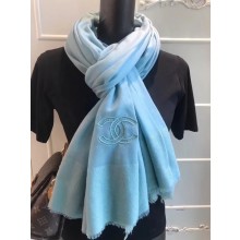 Knockoff Chanel Scarf CC2836 Blue JK956Bt18