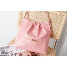 Replica CHANEL 22 SMALL HANDBAG AS3260 pink JK2312CQ60