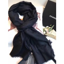 Replica Chanel Scarf CC2836 Black Scarf JK957Sf59