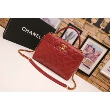 Replica Cheap Chanel Tote Bag Red Original Sheepskin Leather A92239 Gold JK5338QC68