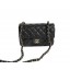 Best 1:1 Chanel Classic Flap Bags black Original Cannage Patterns A1116 Silver JK876OR71