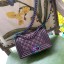 Best Boy Chanel Flap Shoulder Bag Sheepskin Leather A67085 Purple JK4654kr25