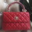 Best Replica Chanel Classic Top Flap Bag Original Sheepskin Leather A92236 Red JK77bj75