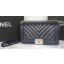 Boy Chanel Flap Bag Original Chevron Sheepskin A67025 Royal JK295HB29