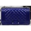 Boy Chanel Flap Bag Original Patent Leather A67025 Blue JK817HW50