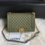 Boy Chanel Flap Bags Original Caviar Leather A67088 Dark Green JK3154bT70