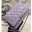 Boy Chanel WOC mini Flap Bags Patent Leather A33815 Lavender JK130Xp72