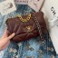 Chanel 19 flap bag AS1160 Burgundy JK3789vX33