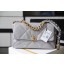 Chanel 19 flap bag AS1161 grey JK3770tQ92