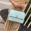 Chanel 19 flap bag AS1161 light blue JK4415ta99