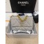 Chanel 19 flap bag Tweed AS1160 Gray JK3159jf20