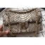 Chanel 2.55 Series Flap Bags OffWhite Original Python Leather A1112SA Gold JK377VF54