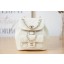 Chanel Backpack Sheepskin Original Leather AS2908 white JK2836LG44