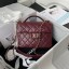 CHANEL Calfskin Flap Shoulder Bag AS2892 red JK2932vj67