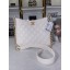 Chanel Calfskin Shoulder Bag AS3112 white JK2613OG45