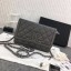 Chanel Classic Clutch with Chain Grained Calfskin & silver-Tone Metal A88447 dark grey JK4977dV68