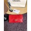 Chanel Classic Flap Bag Original Alligator & Gold-Tone Metal A01112 Cherry JK4386hk64