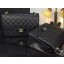 Chanel Classic Flap Bag Original Cannage Patterns A1119 Black JK72ED90