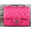 Chanel Classic Flap Bag Original Sheepskin Leather A5171 Rose JK490DI37