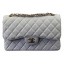 Chanel Classic Flap Bag White Cannage Pattern CF1113 Gold JK969iv85