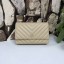 Chanel Classic Flap Bags Camel Original Sheepskin Leather 33815 Glod JK5898OG45