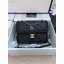 Chanel Classic Flap Shoulder Bag Original Sheepskin leather AS6075 black JK2874Yr55