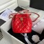 Chanel Drawstring Sheepskin bag AS2057 red JK3741va68